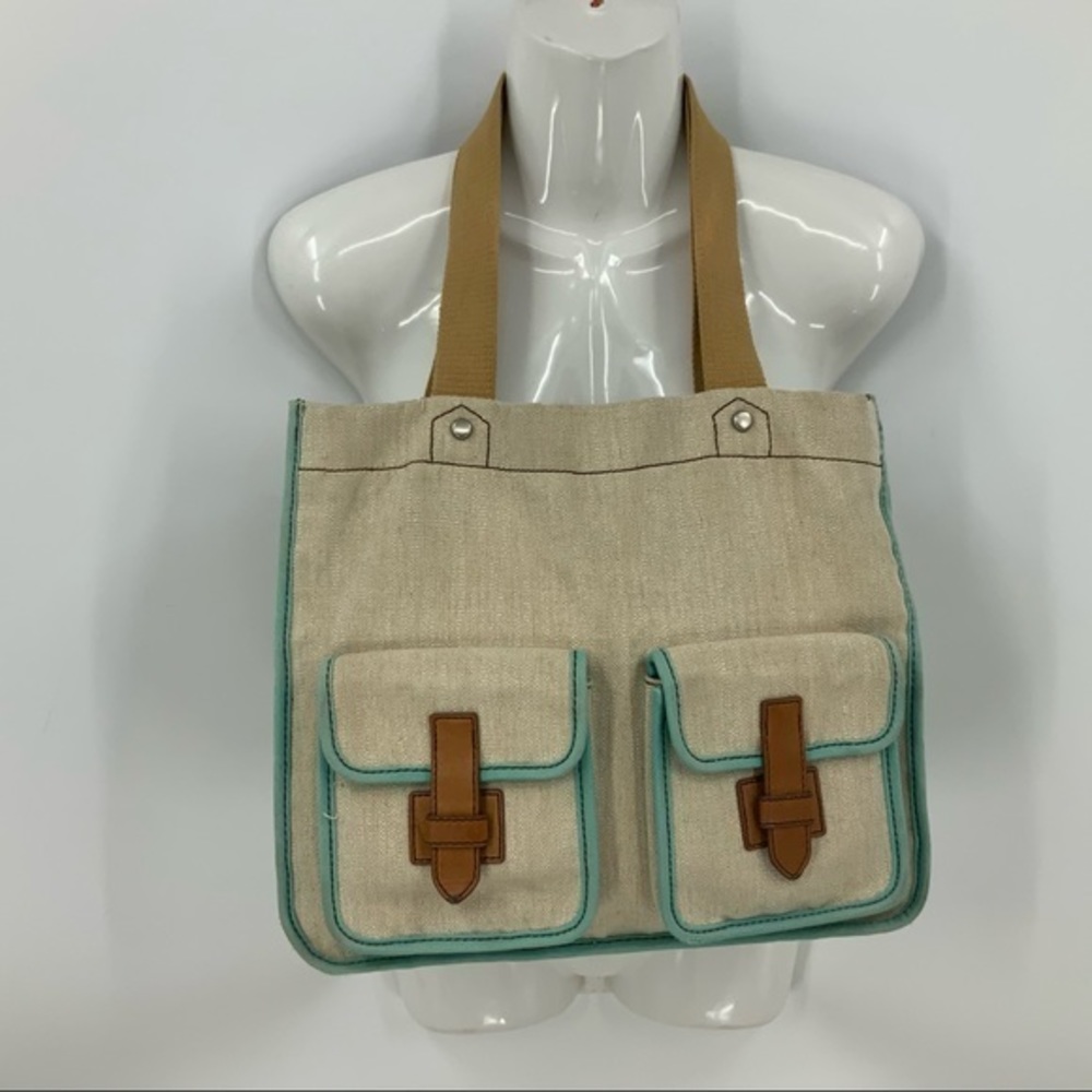 Fossil Large Canvas Tote - image 1